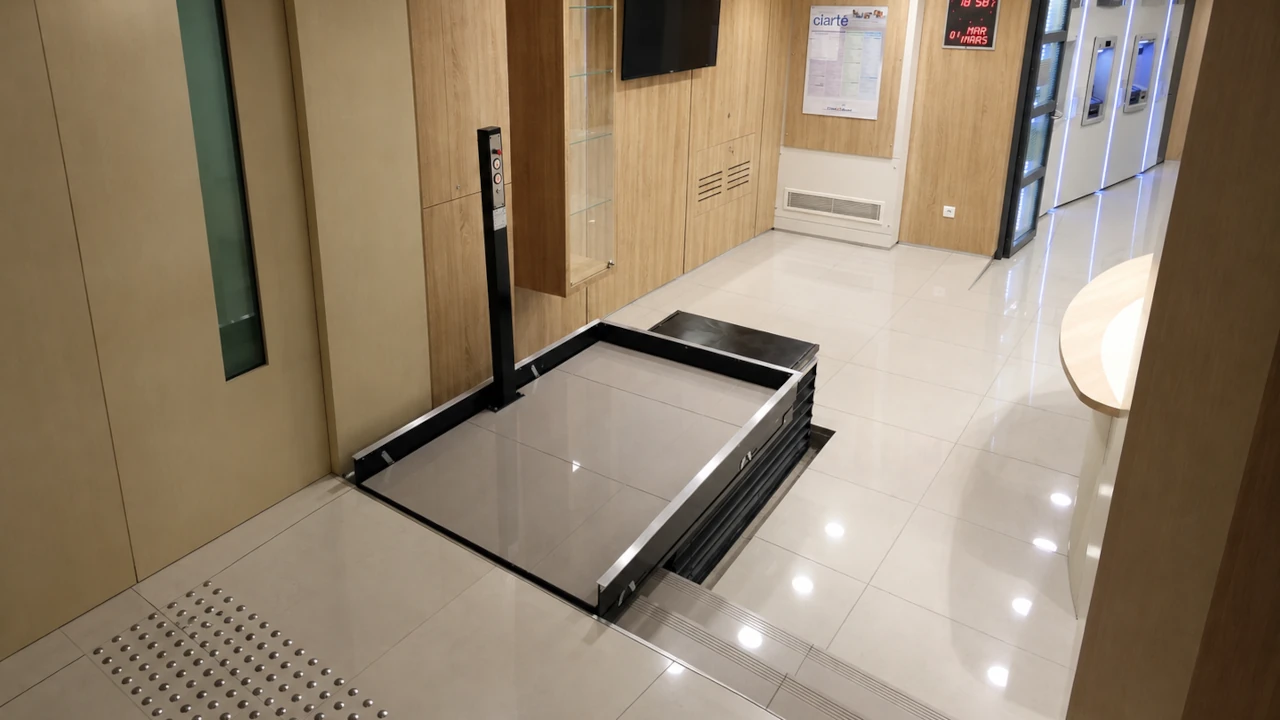 Installation accessibilité et élévateur PMR EPMR